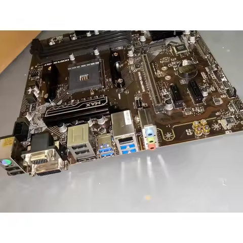 Used for MSI B450M PRO-VDH MAX AM4 Desktop Motherboard Full Functional Tested Working