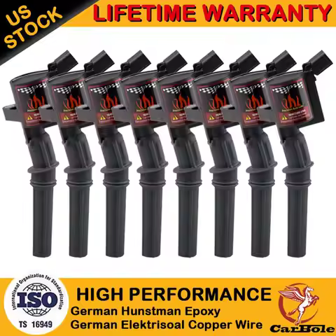 8Pcs Ignition Coil For Ford F150 F250 F550 Expedition 4.6L 5.4L 6.8L V8 V10 DG508 FD503 2000 2001 20