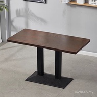 Restaurant Dining Table Chair Combination Shape Snack Bar Table Commercial Noodle Shop Fast Food Tab