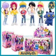 GANTUNGAN KPOP Demon Hunters Keychain Huntrix Figure Keychain