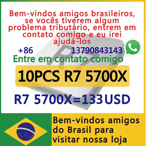 AMD CPU 10PCS R7 5700X 3.4GHZ 8core 16 threads AMD CPU 5700X CPU AMD Wholesale