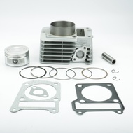 ชุดกระบอกสูบมอเตอร์ไซค์ขนาดใหญ่62มม. เหมาะสำหรับยามาฮ่า YBR125 YBR 125 XTZ125 YB125Z YBR XTZ 125 185