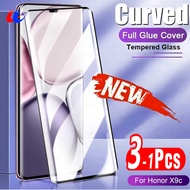 1-3Pcs Tempered Glass For Honor X9c 5G 2024 3D Curved Screen Protector Honar Honour X9 C C9x HonorX9