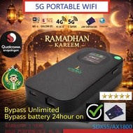 GteniQ iQ03X55 support all sims 4G/5G NSA/SA mifis/home router 4G/5G Broadband 1000Mbps mifi QUALCOM