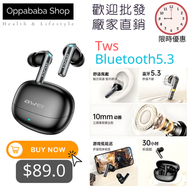 AWEI - T88 真無線可觸控 IPX6 防水 ENC 通話降噪 立體環繞音 30小時長續航藍牙 5.3 入耳式耳機