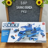 POLICE PLANE STORAGE CHILDREN'S TOY | POLICE PLANE | Children's toys