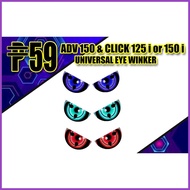 ⇩ ➵ ✬ HONDA CLICK EYE HEADLIGHT STICKER / HONDA CLICK ACCESSORIES / ACCESSORIES OF HONDA CLICK