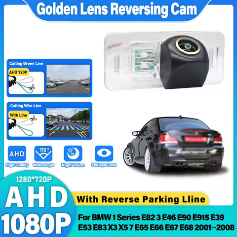 For BMW 1 Series E82 3 E46 E90 E915 E39 E53 E83 X3 X5 7 E65 E66 E67 E68 2001~2008 Car Parking Rear V