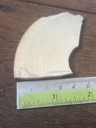 เครื่องรางงช้างแท้(5532)แท่งใหญ่ ลายสวย เนื้อฉ่ำเหลือง