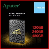 APACER SSD AS340 AS350 120GB / 240GB / 480GB 960GB SSD - A400 UV500 UV400 CS900 PNY HARDDISK