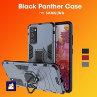 Samsung S20 S20 Plus S20 Ultra Panther Case With Ring And Magnetic Car Mount Holder Shockproof Case