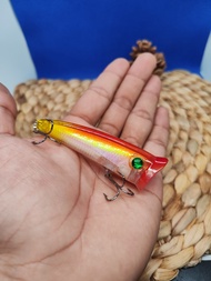 Mồi câu cá lure  Popper Taget S8 Mồi giả câu cá măng nhạy cá