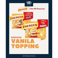 Energen Topping Beng-Beng Balls and Roma Malkist contains 10 sachets