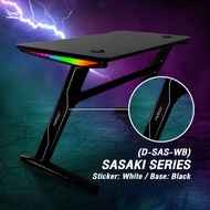SASAKI Series Gaming Deskby Tengu gaming gears แบรนด์เทนงุ โต๊ะเกมมิ่งพร้อมไฟ LED ดีไซน์เทพ พร้อมจัด