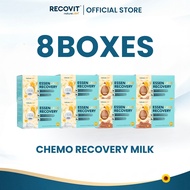 Naturelish Recovit Essencare Recovery Formula Milk [8 Boxes] Glutamine Fish Oil DHA Omega 3 6 Protei
