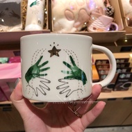 Starbucks Cup Starbucks Signature Store Limited White Green Signature Pattern Ceramic Cup Mug Water Cup
