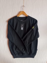 stone island crewneck jacket cowok bordir / sweater esthetic / sweater keren cowok