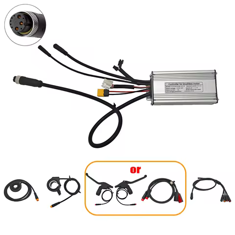 KT KUNTENG 36V/48V 25A 30A Waterproof sinewave Controller sets suitable for Bafang G062 48V750W 48V1