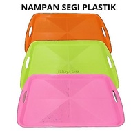 Plastic Tray, Thick Plastic Serving Tray, Multipurpose Food and Beverage Container