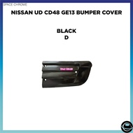 NISSAN UD CD48 GE13 BUMPER COVER GARNISH CHROME BLACK NISSAN ACCESSORIES TRUCK PARTS