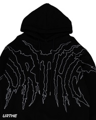 URTHE - เสื้อกันหนาว แขนยาว มีฮู้ด รุ่น HOODIE DEEPER DARK