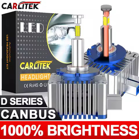 D1S D3S D8S 360 LED Lights Bulb 1:1 HID LED Canbus D1R D3R Xenon Turbo Car Headlight Lamp For Projec