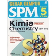 BUKU LATIHAN ( 2025 ) : GERAK GEMPUR SPM KIMIA & CHEMISTRY DWIBAHASA TINGKATAN 5 KSSM