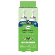 雞仔牌 - ST雞仔牌 - 消臭力 自動消臭芳香噴霧補充裝39ml x2(綠色 -芬蘭葉香) (平行進口)