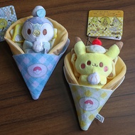 Pokemon Crepe Pikachu Plush Loket Anak Patung Comel Pogaman Beg Beg Hiasan Loket