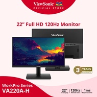 ViewSonic VA220A-H 22” Full HD 120Hz Monitor with Fast 1ms Response Time 120Hz, HDMI/VGA