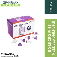 BD MICRO FINE 5MM (INSULIN PEN NEEDLES) 100'S