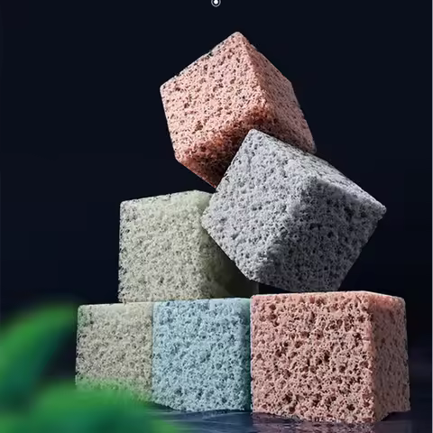 Aquarium Bio Filter Media Block Fish Tank Activated Carbon Filter Material Purifying Water Quality A
