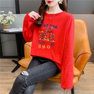 [AMYGO] Baju T Shirt Perempuan Lengan Panjang Women Long Sleeve Wanita Murah Baju T Shirt Perempuan Lengan Panjang  Wani