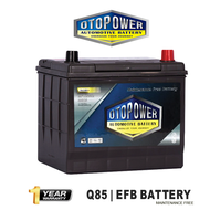 Otopower Q85 EFB Car Battery for Mazda 2 3 6  CX3 CX5 CX7 CX9 SkyActive technology MAZDA Stort Stop 