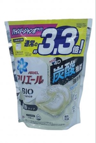 寶潔 - P&amp;G-ARIEL P&amp;G Ariel 4D 炭酸機能 洗衣球 微香 黑 39粒 -日本平行進口