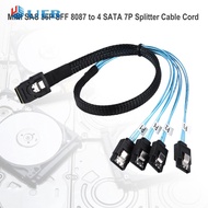 Internal Mini SAS SFF-8087 36-Pin to 4 SATA 7-Pin Forward Breakout Cable