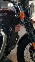 TRIUMPH 凱旋復古車全車系通用 前牌 T100 T120 thruxton bobber street twin