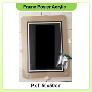 Acrylic Poster Frame PxT 50x50cm