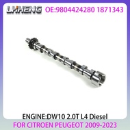 DW10 Engine Exhaust Camshaft For CITROEN C4 C5 DS4 DS5 PEUGEOT 3008 308 5008 BOXER DS 2.0L 2.0 L T L