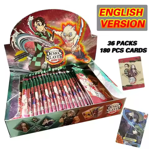 Flash Demon Slayer Cards Mugen Train SSP Card Ultra Rare Card Tanjirou Kamado Nezuko Character Colle
