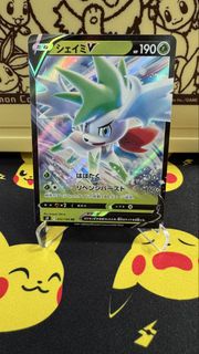 日版 寶可夢 謝米 012/100 RR Pokemon Card Shaymin V 190 HP 012/100