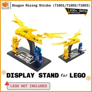 Display Stand for Lego Ninjago Dragon Rising Strike (71801 / 71802 / 71803)