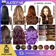 Akrymi Augeas Herbal Hair Dye Shampoo 500ml Hair Coloring FDA Approved Haircare 6 colors