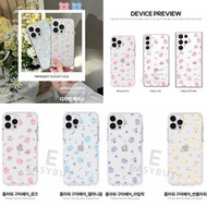 (多款型號) 🇰🇷 Korea TRYCOZY Flower Gummu Bear Lilac Sunflower Rose Delphinium Clear Phone Case 韓國 Trycoz