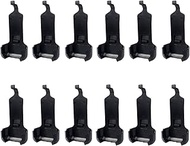 12 pcs Original Walkie Talkie Belt Clip Compatible with Two Way Radio LUITON LT-316 WLN KD-C1 Retevi