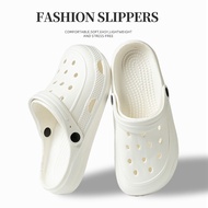 Hui Hole Shoes Ladies Outer Wear Slippers Women Summer Home Shoes Women Couple EVA Slippers Men Shoe