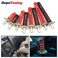 Universal JDM Samurai Sword Shift Knob 100mm /150mm/200mm / 260mm Samurai knife shift knob with adap