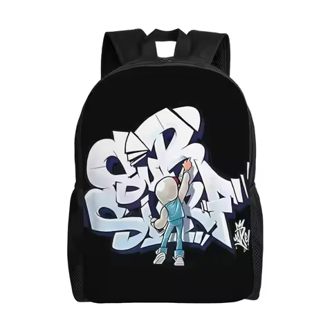 Subway Surfers Game Backpack for Men Women Teenage High School Business Daypack Parkour Sport Laptop