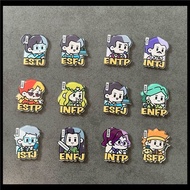 Cute Playful Personality Decoration Refrigerator Stickers ESFP Stickers Gifts for Friends Children E