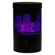 Turbo Italy TAD-110B 超聲波電子式香薰機 - 鋼琴黑 | 可用水溶性及油性香薰 | 香港行貨 - 黑